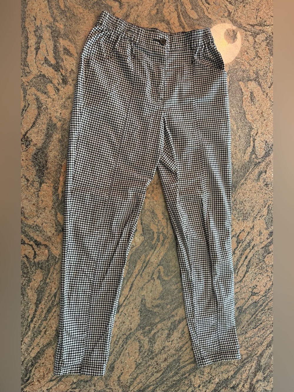 Urban Outfitters Black & White Gingham Trousers